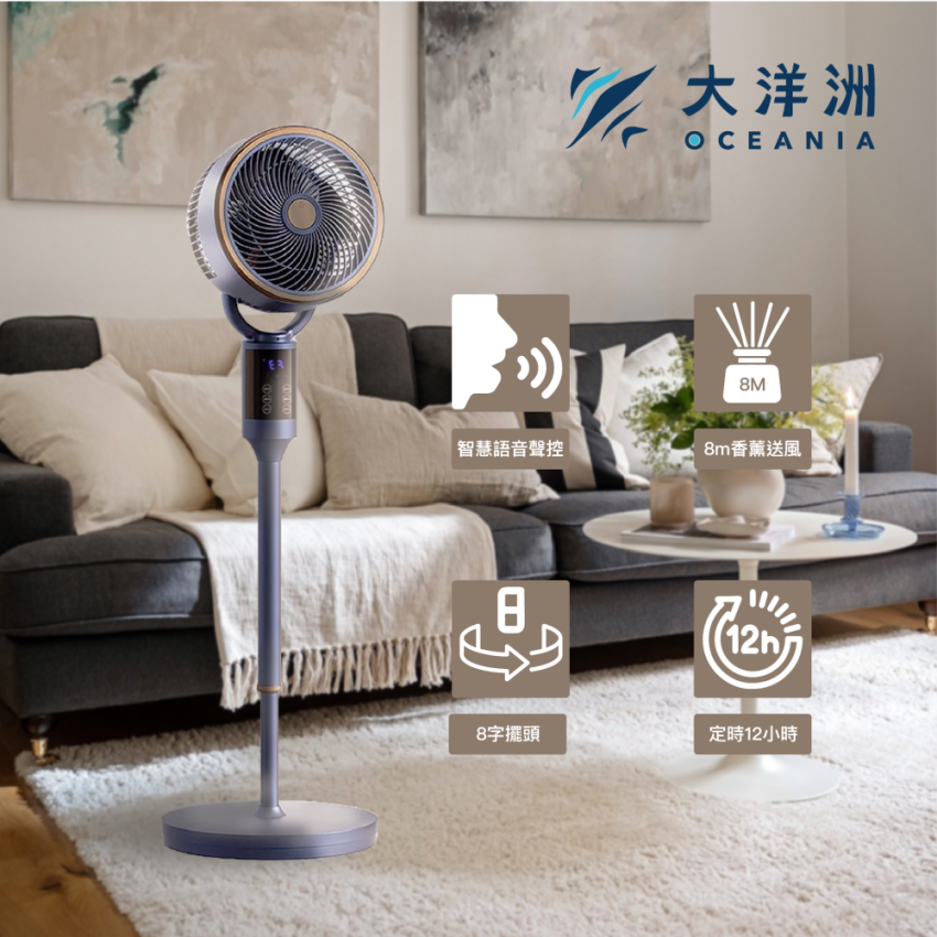 智慧語音立體循環扇 回饋點數：1490點