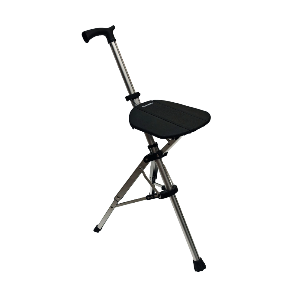 防滑超輕多功能戶外自動折疊手杖 回饋點數：1010點