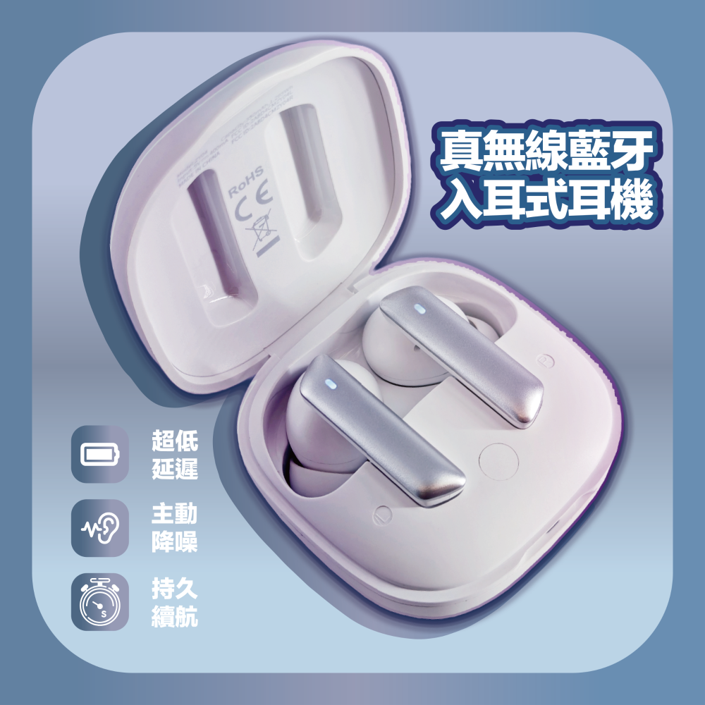 主動降噪真無線藍牙入耳式耳機 回饋點數：1420點