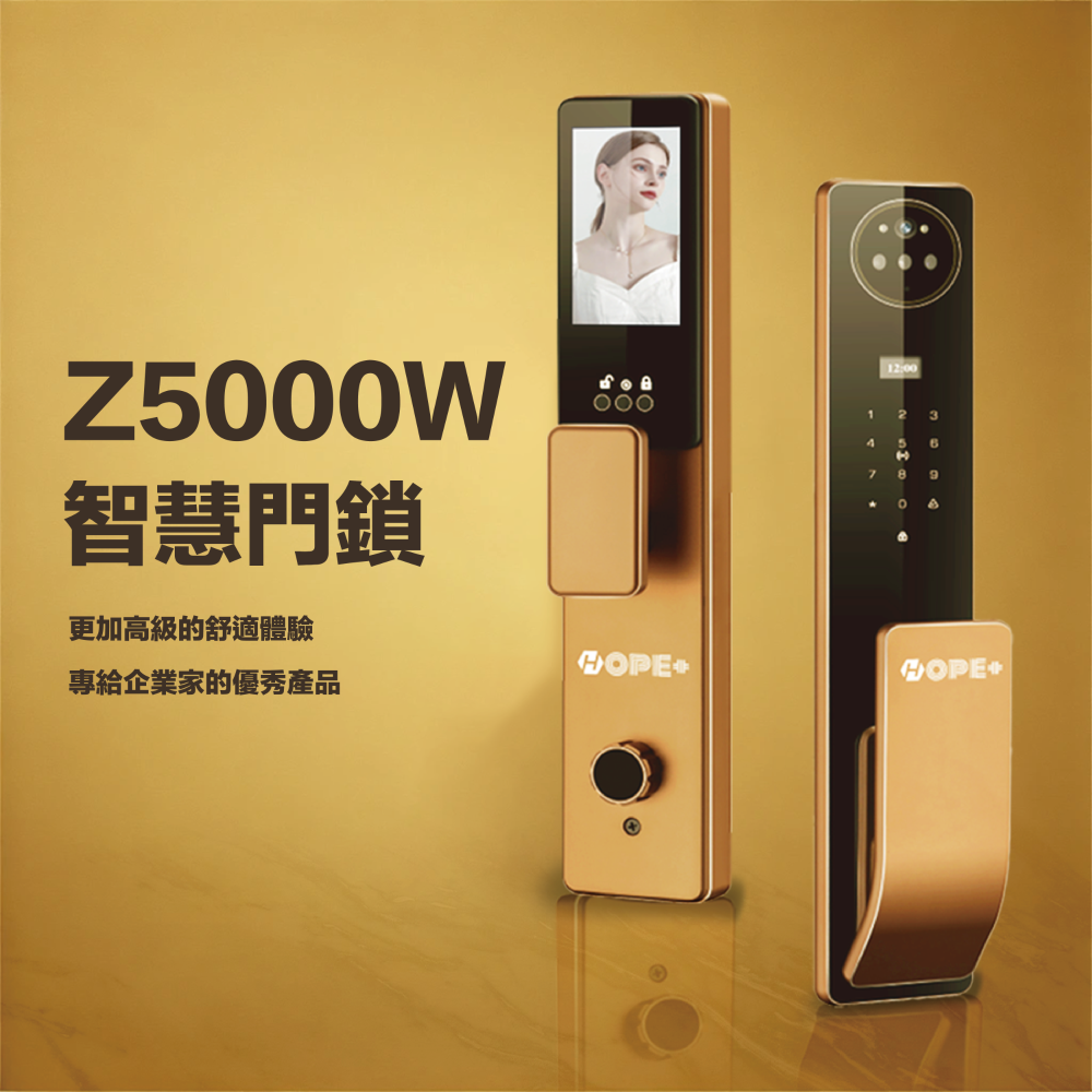 3D電子智慧門鎖 Z5000W 